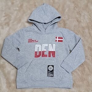 OUTERSTUFF DENMARK FIFA 2023 WOMEN'S WORLD CUP HOODIE, SIZE SMALL
